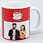 Personalised Couple Photo Mug With You Are Mine Table Top