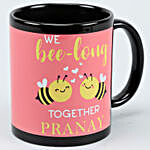 Personalised Name Cute Mug With Pink Rose Quartz Wish Tree