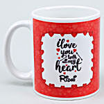 Personalised Name Mug With Marry Me Table Top