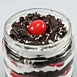 Black Forest Cream Cake Jar Set of 2