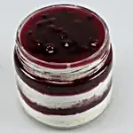 Blueberry Cream Cake Jar Set of 2