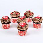 Propose Special Chocolate Cup Cake Set of 6