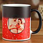 Personalised Couple Photo Valentine Magic Mug