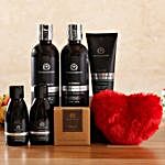 The Man Company Charcoal Kit & Red Heart