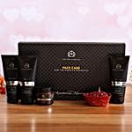 The Man Company Face Care Kit & Heart Candle