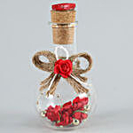 Personalised Message Love Bottle & Assorted Chocolates