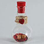 Personalised Message Love Bottle & Luscious Chocolates