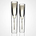 Stylish Double Walled Champagne Glass- Set of 2
