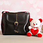 For Her Sling Bag & Cute Teddy