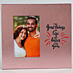 Feeling Blessed With You Personalised Photo Frame