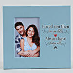 Love You Forever Personalised Photo Frame