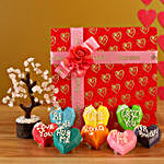 Special Heart Chocolates & Wish Tree