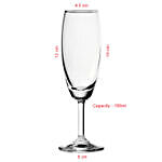 Personalised Champagne Glass Set of 2
