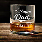 Personalised Dad Special Whiskey Glass Set of 2