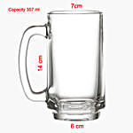 Personalised Father's Day Beer Mug