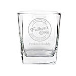 Personalised Father's Day Whiskey Glass Set of 2