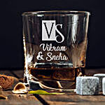 Personalised Name Whiskey Glass Set of 2