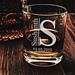 Personalised Trendy Whiskey Glass Set of 2