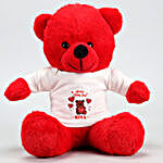 Happy Teddy Day Personalised T-Shirt Teddy