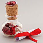 Personalised Love Message In Bottle