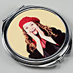 Personalised Photo Love Pocket Mirror