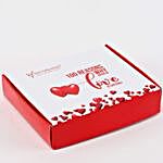 Red Swarovski Pendant With Love Gift