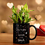 Two Layer Bamboo In Love You To Moon Mug
