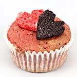 Gluten & Sugar-Free Almond Heart Cupcakes