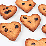 Gluten & Sugar Free Heart Chocochip FITcookies