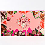 Love U Chocolate Box And Stone Wish Tree