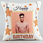 Personalised Happy Birthday LED Cushion