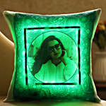 Personalised Valentine Photo LED Cushion