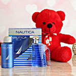 Nautica Blue Set & Red Teddy