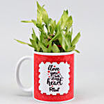 Two Layer Bamboo In Personalised Valentine Mug