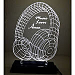 Personalised Music Lover LED Lamp