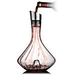Crystal Iceberg Wine Decanter With Aerator Filter