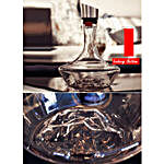 Crystal Iceberg Wine Decanter With Aerator Filter