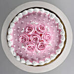 Beauty In Pink Chocolate Cake- Eggless 3 Kg