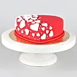 Special Hearts Truffle Fondant Cake- 1 Kg