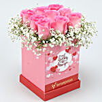 Pink Roses Love Theme Box