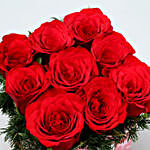 Valentine Roses In Pink Love Box