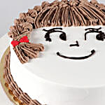 My Cute Love Chocolate Cake- Eggless 1 Kg