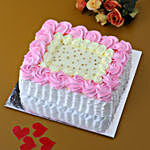 Pastel Floral Love Vanilla Cake- Half Kg