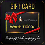Hush Puppies Gift Card- 1000 Rs