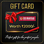 Joyalukkas Gift Card- 2000 Rs