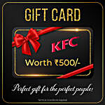 KFC Gift Card- 500 Rs