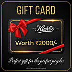 Kiehl's Gift Card- 2000 Rs