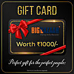 Big Bazaar Gift Card- 1000 Rs