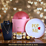 The Pop Box- Ferrero Rocher & Necklace Set