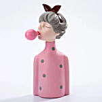 Bubble Pop Girl Pink 5.0 Bluetooth FM Radio Loudspeaker USB
